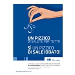 Cartello sale iodato